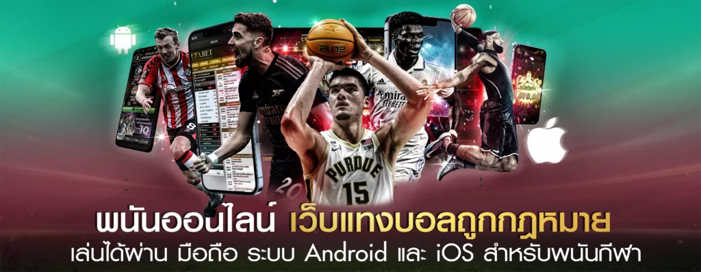 แทงบอลออนไลน์ ถูกกฏหมาย ฝากถอนออโต้ รองรับทรูวอเลท